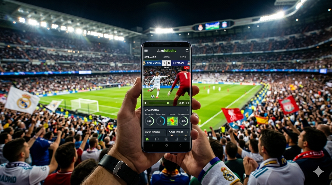 Dazcfutbol apk Acceso Fácil al Fútbol en Vivo desde tu Móvil