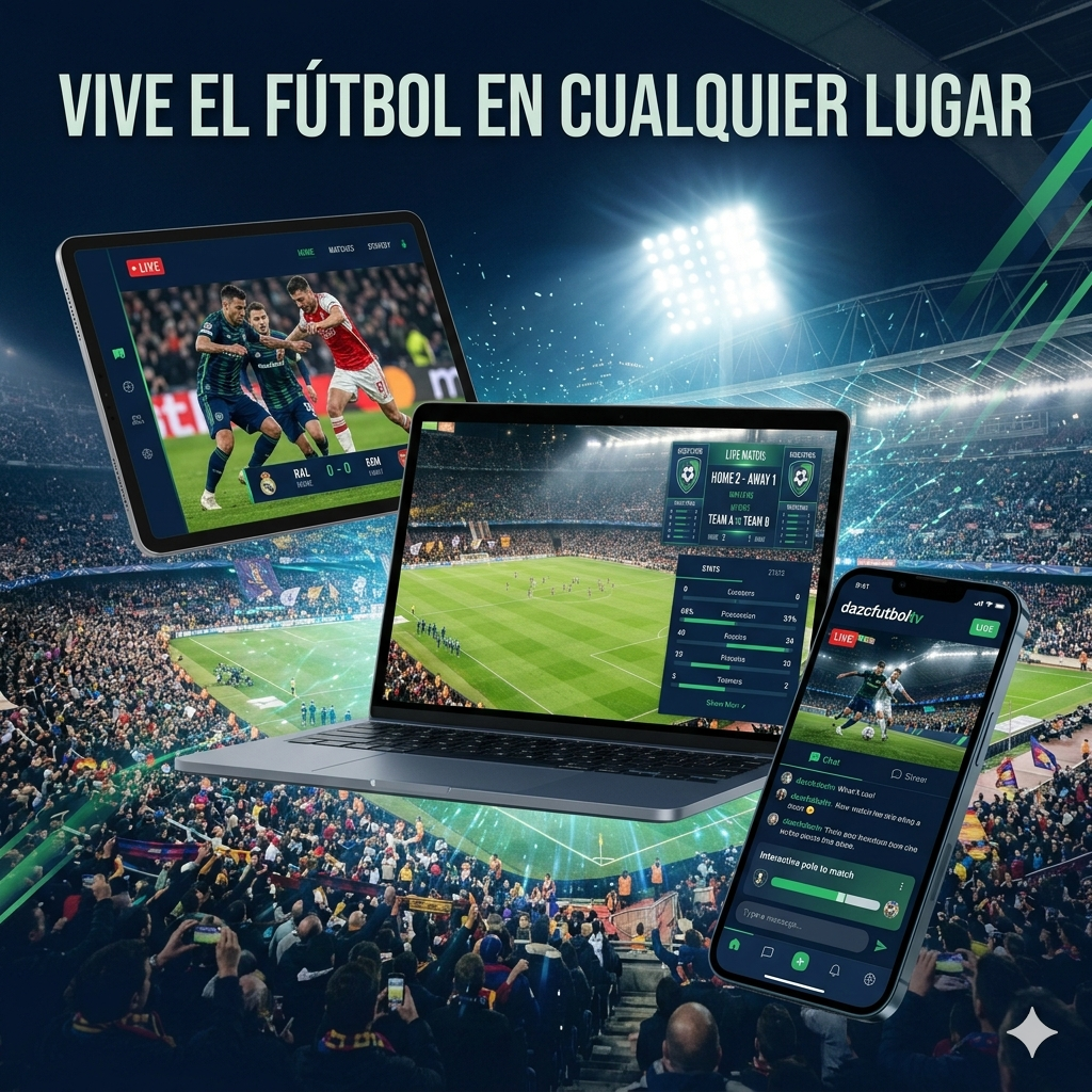 Dazcfutboltv Plataforma de Streaming de Fútbol en Vivo