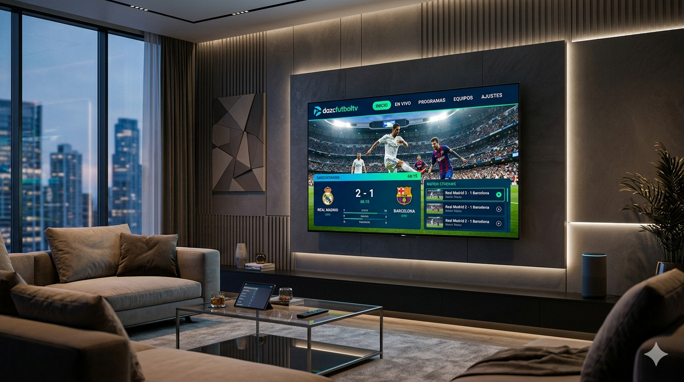 Dazcfutboltv Plataforma de Streaming de Fútbol en Vivo