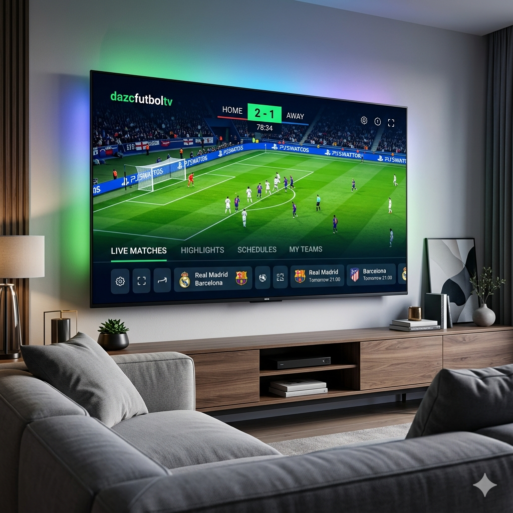 Dazcfutboltv Plataforma de Streaming de Fútbol en Vivo